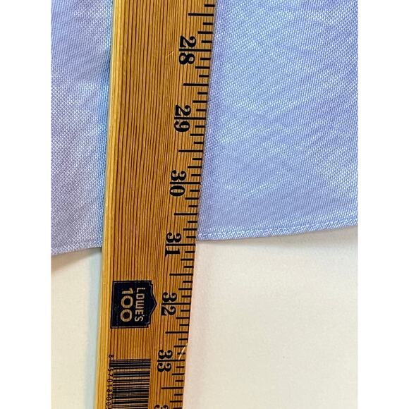 Proper Cloth Mens Size XL Blue Long Sleeve Button Up Collared Dress Shirt Office - Picture 6 of 7